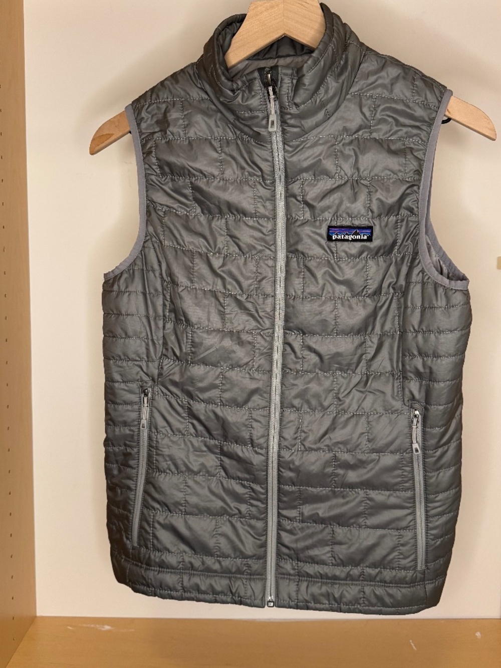 FLAWLESS Patagonia Nano Puff Vest Gray STY84247 Women’s Small